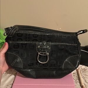Chic Black Designer Shoulder Bag